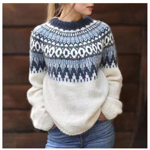 In Stock  European And American New Sweater Women Wish Hot S