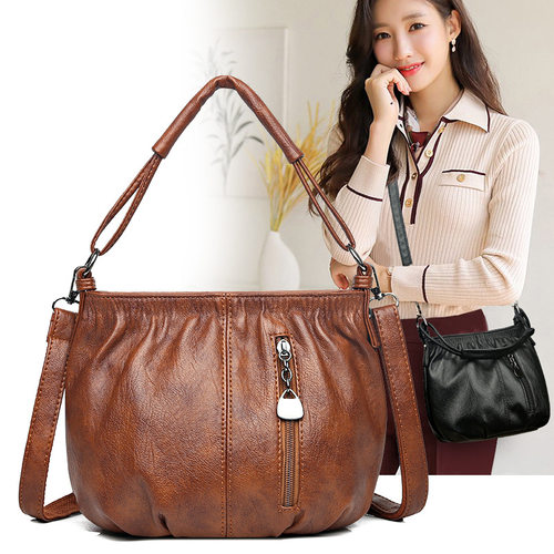 Women's 2026 Fashionable Retro Porle Women's Multi-compartme