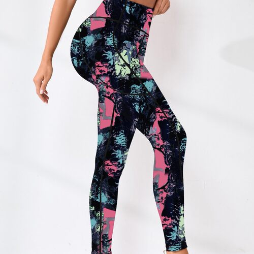 Cross-border Yoga Pants, Best-selling High-waisted Tights, F