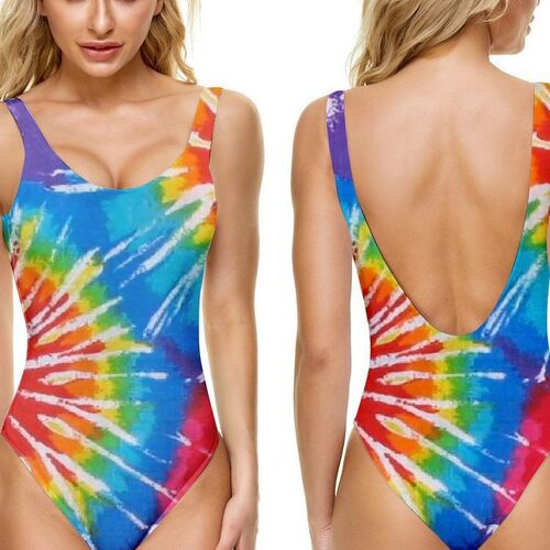 2026 Stylish Printed Swimsuit Women’s Body-shaping One-piec
