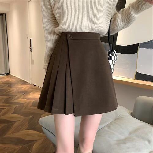2026 Korean Style Pear-shaped A-line Short Skirt For Jk Plea