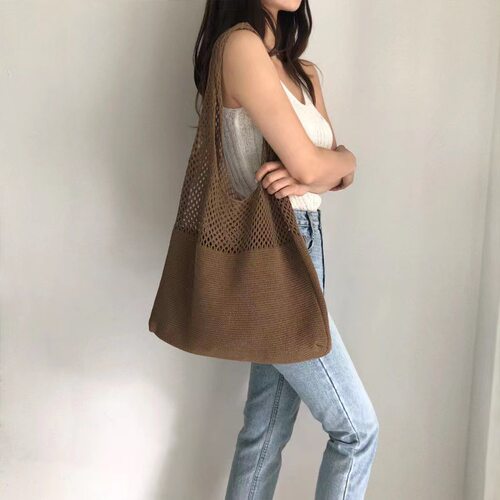 Hollow Knitted Women's South Style High-end All-match Large