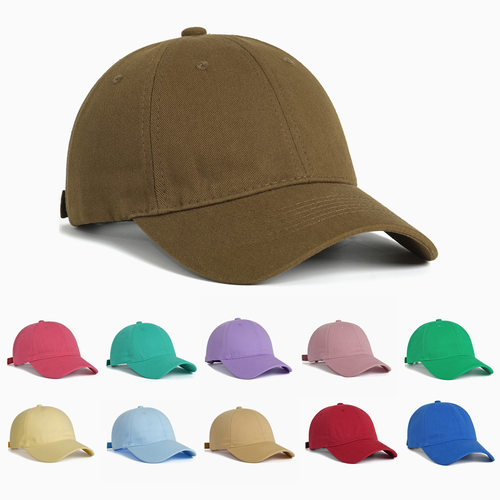 Pure Cotton Advertising Cap Student Hat Soft Top Light Plate
