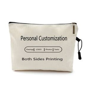 Personal Custom DIY Logo Makeup Bag Pouch Travel Outdoor Gir