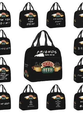 Central Perk Friends Insulated Lunch Bag for Women Leakproof