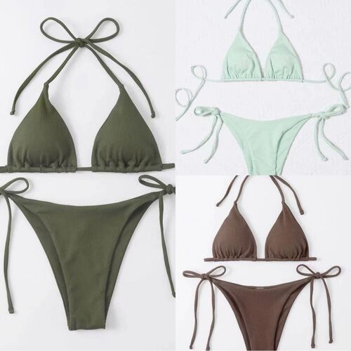 2026 Sexy Three-piece Split Swimsuit Women’s Hot Spring Swi