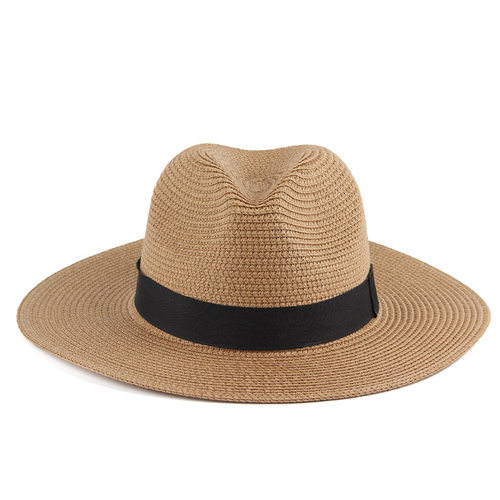 Men's And Women's Neutral Sunshade Straw Hat Fashion Sunscre