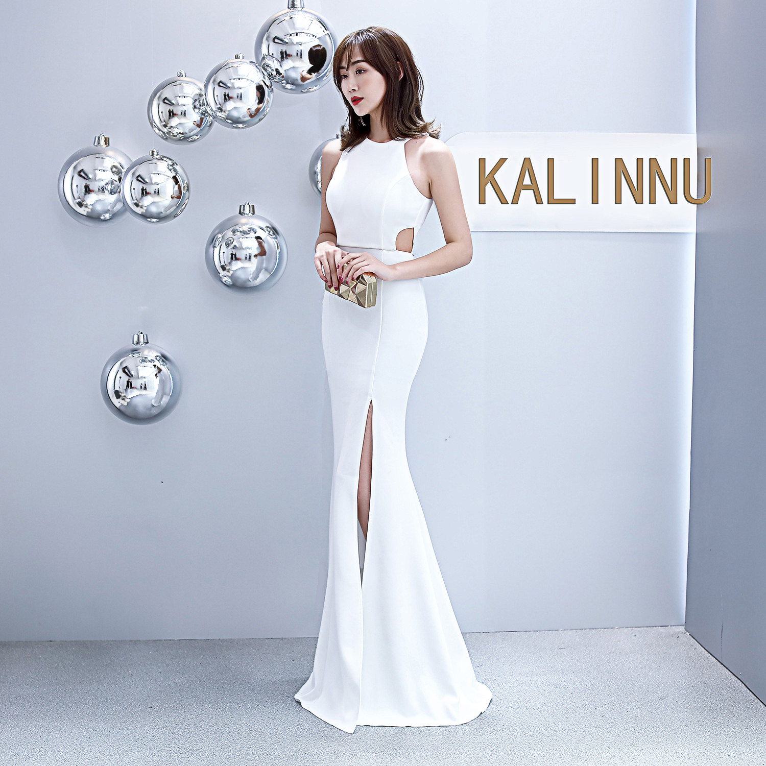 法式高端轻奢小众晚礼服气质高端