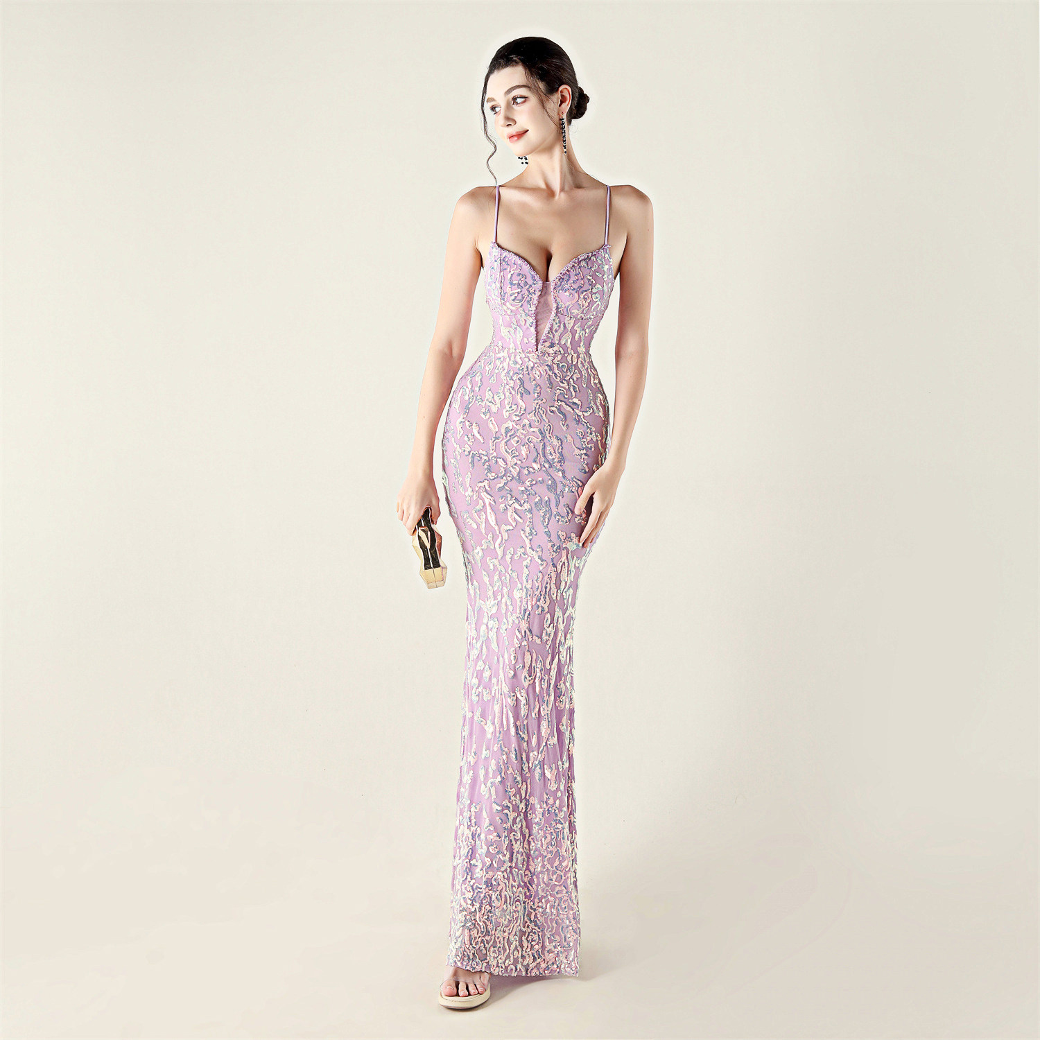 晚礼服裙女法式高级感大气主持人