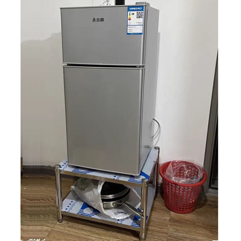 35高不锈钢置物架家用小型洗衣机饮水机冰箱增高架汤桶消毒柜垫高