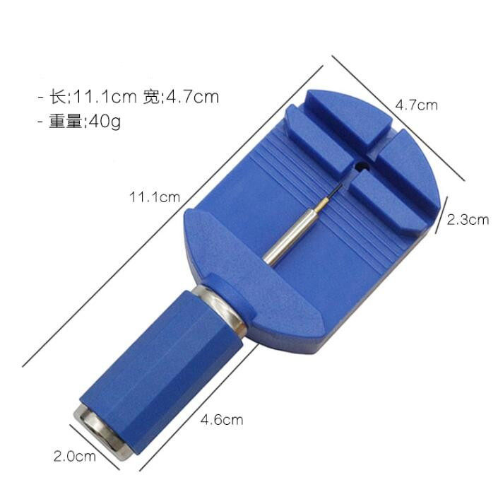 시계 수리 도구 스틸 스트랩 길이 조절기 스트랩 리무버 플라스틱 시계 조절기 수리 시계 스틸 팔찌 조정