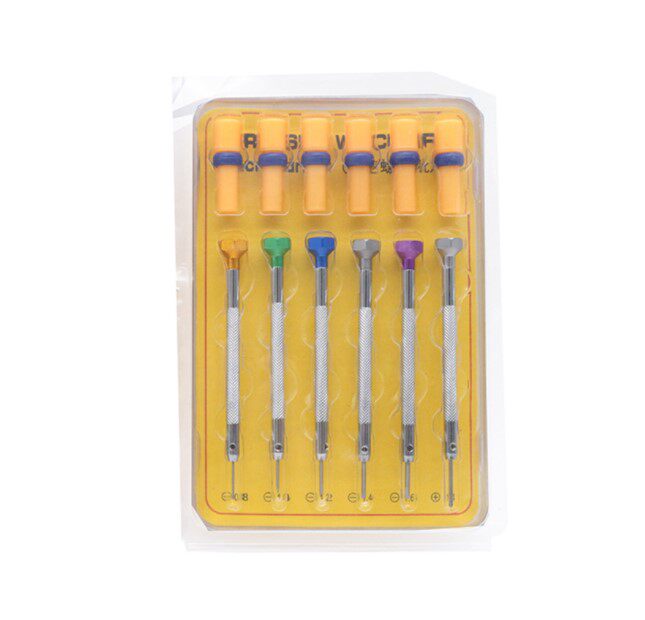 시계 수리 도구 스테인레스 스틸 드라이버 세트 십자 드라이버 세트 시계 안경 뒷면 커버 드라이버