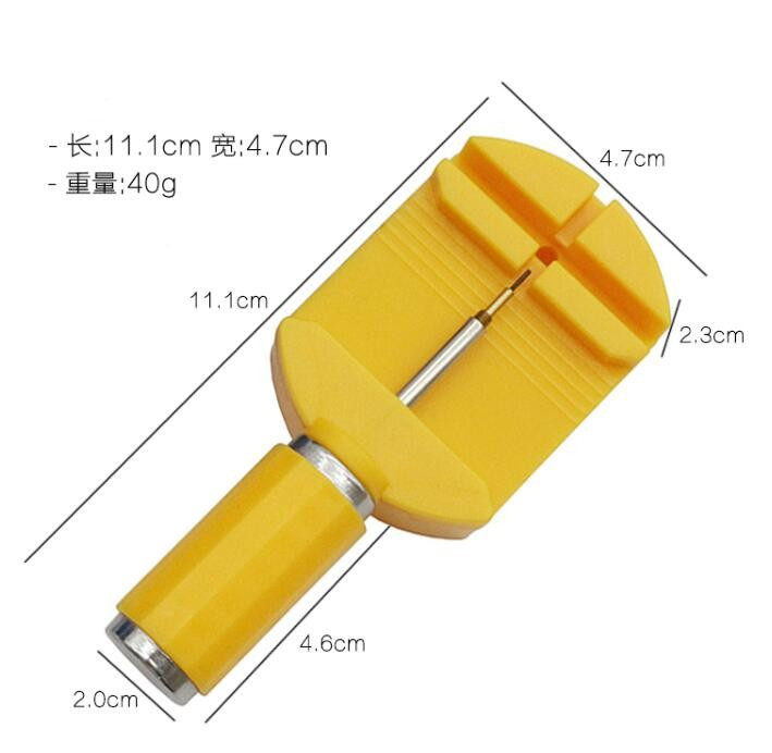 시계 수리 도구 스틸 스트랩 길이 조절기 스트랩 리무버 플라스틱 시계 조절기 수리 시계 스틸 팔찌 조정