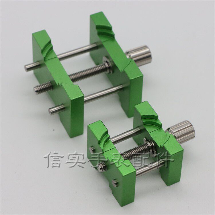 시계 무브먼트 수리 고정 시계 베이스 투인원 무브먼트 카드 홀더 시계 수리 도구 크기 합금 베이스 세트