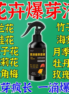 爆芽素原液三角梅月季桂花多肉植物通用优芽素老桩生根催芽分化剂