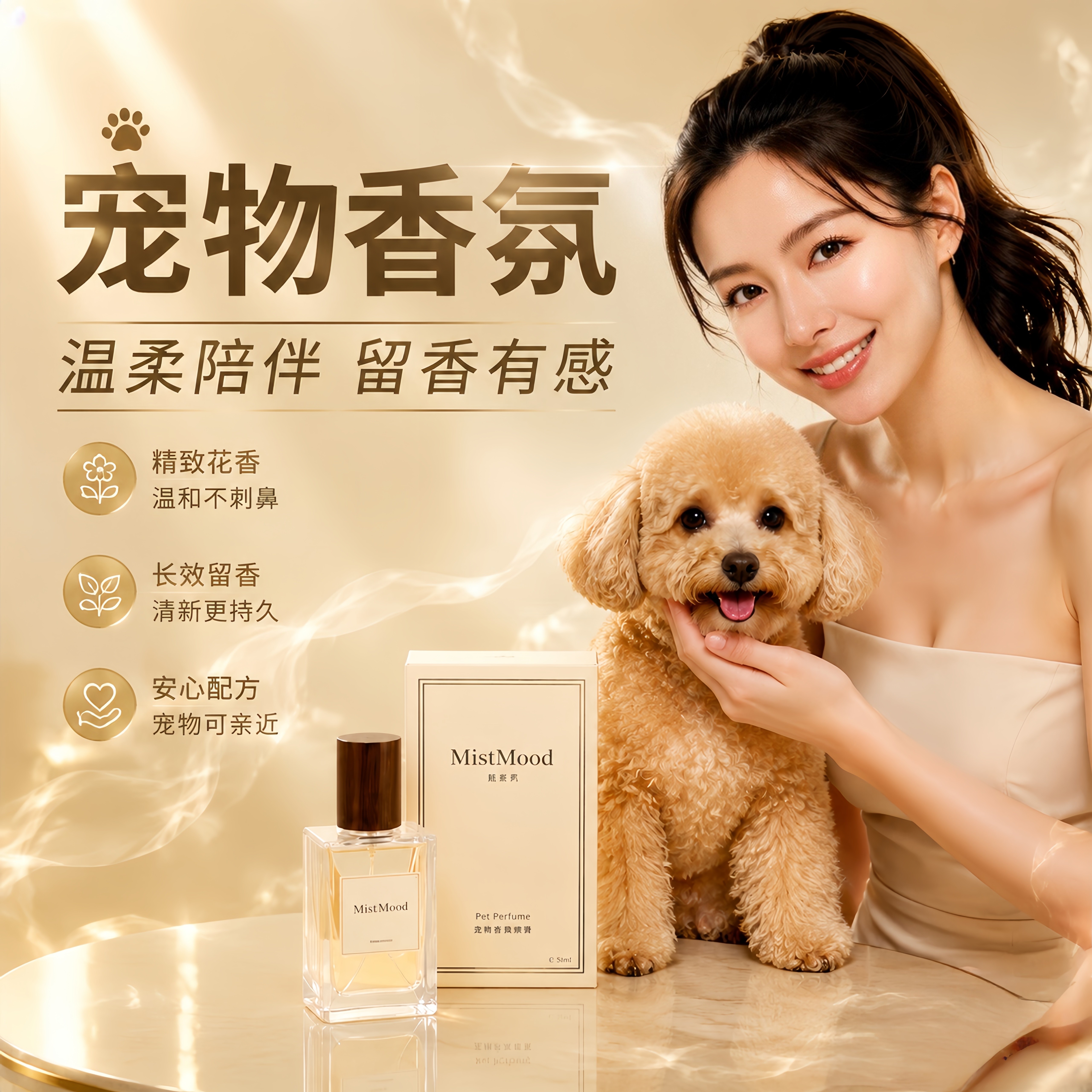 MistMood幕思雾宠物除臭剂香水
