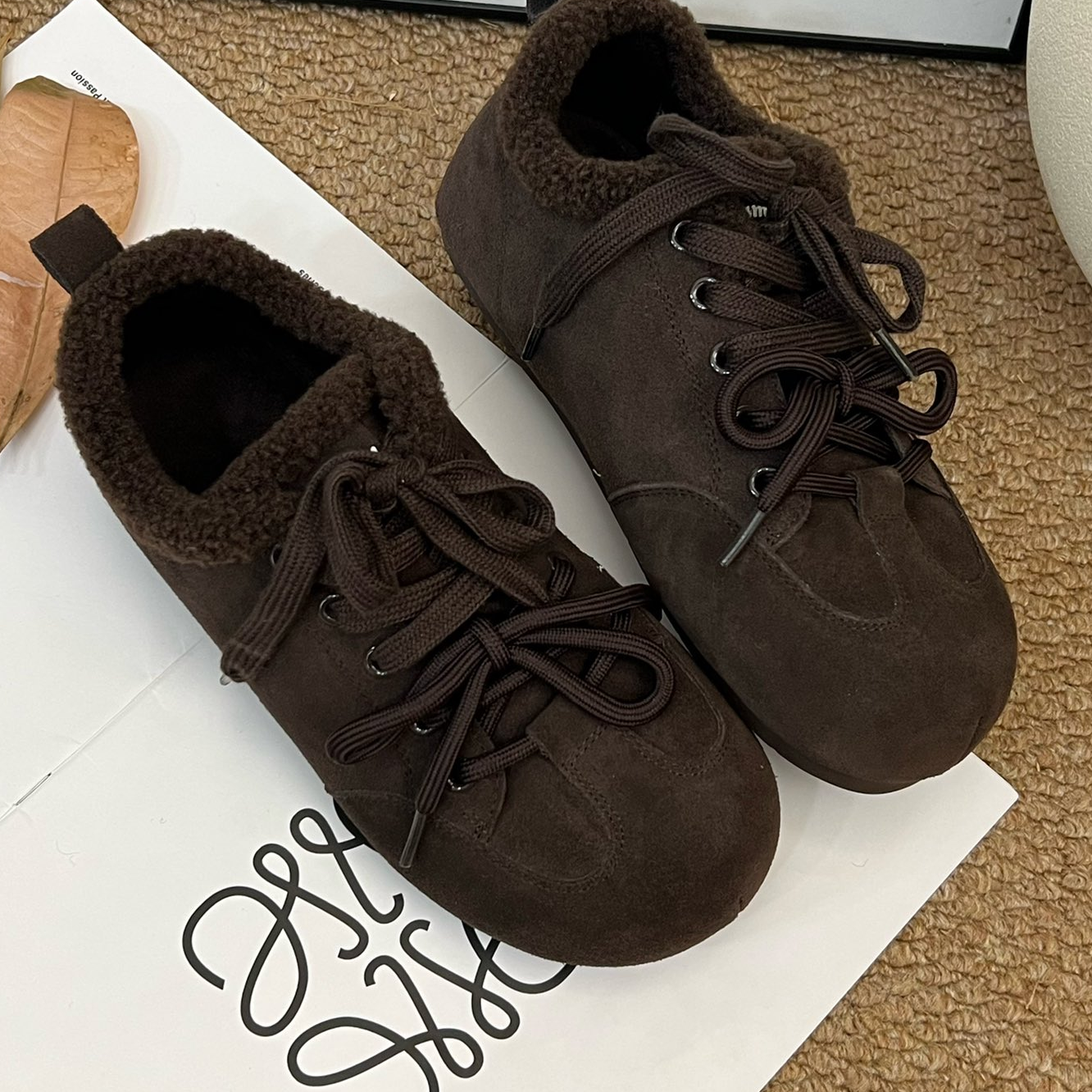 中跟短筒时尚雪地靴帆布鞋舒适皮鞋透气低帮夏季