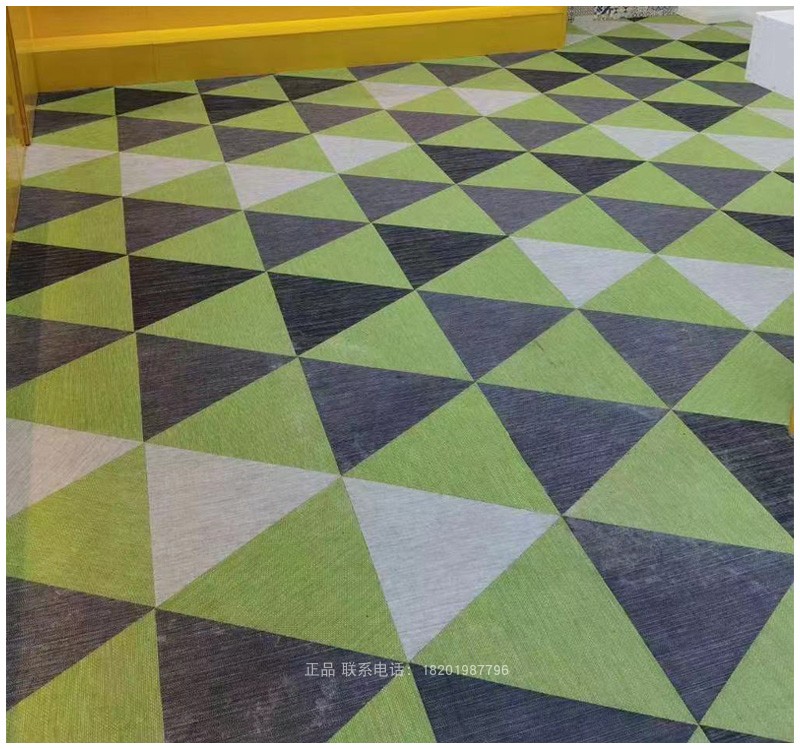 PVC编织地板剑麻地毯垫踏踏米垫