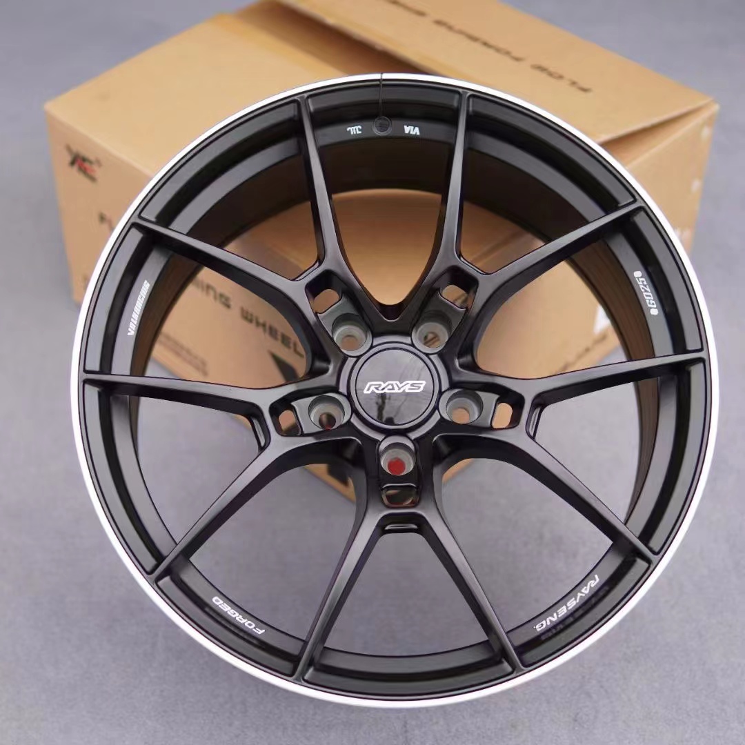 旋压轮毂适配G025雅阁cc改装升级