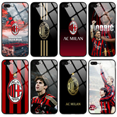 AC米兰手机壳适用于华为苹果17promax三星vivo小米一加OPPO魅族红米荣耀镜面可定制 莫德里奇 钢化玻璃 卡卡