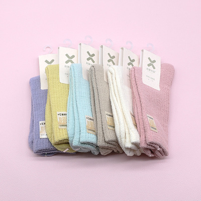 西客优品冬暖暖绒中筒保暖女袜