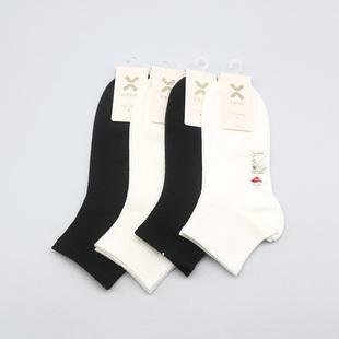 西客优品 3347 春夏百棉平板网眼无骨短筒学生成人男袜261H3346