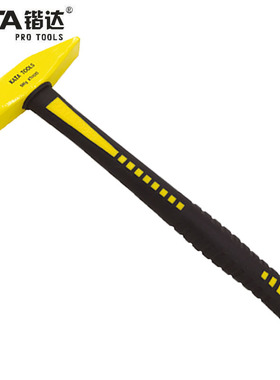 锴达钳工锤胶柄电工锤200g300克电工钳41013铁榔头KT41011KT41012