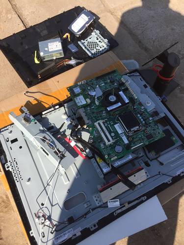 联想ThinkCentre M8200Z 21.5一体机主板 电源 高压板 支架 喇叭