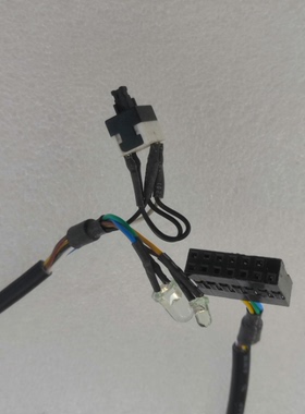 联想 ThinkCentre m8500s m6500s m6400s电脑启动开关线开机键源