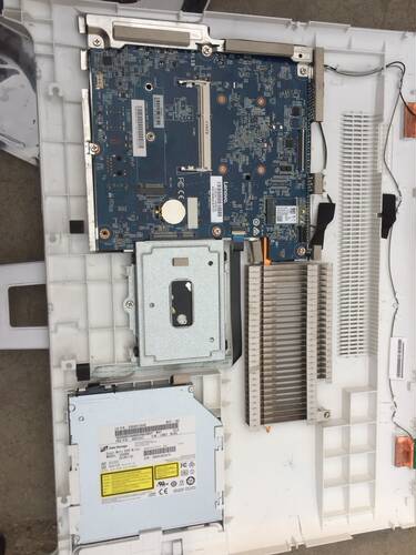 联想AIO 310-20IAP一体机硬盘架子 光驱线 支架 开关 散热器 风扇