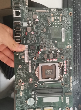联想一体机主板 a550-24imb  ib460sl1  坏的 主板上门打了一个孔