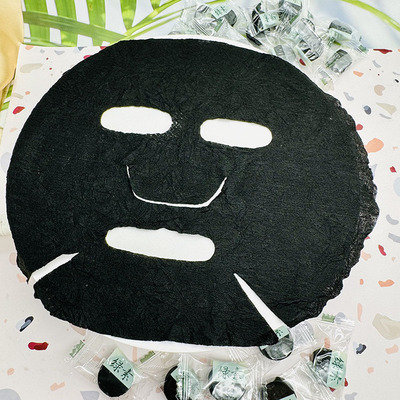 湿熬厚款一次性黑色面膜碗绿素