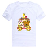 DIY 跑步透气冰丝上衣青少年透气半袖 印花速干短袖 儿童T恤定制夏季