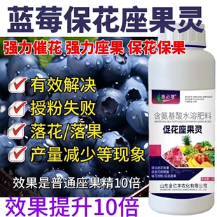 进口蓝莓授粉药授粉精蓝莓专用授粉坐果精催花授粉保花保果免沾花