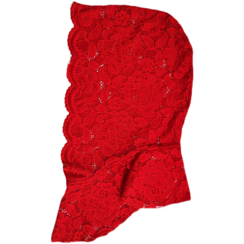 LACE HOODED FALSE COLLAR NECK PROTECTOR VERSATILE SMALL DECORATION FAKE HAT SWEATSHIRT CUT-OUT WOMENS SWEATER UNDERCOLLAR