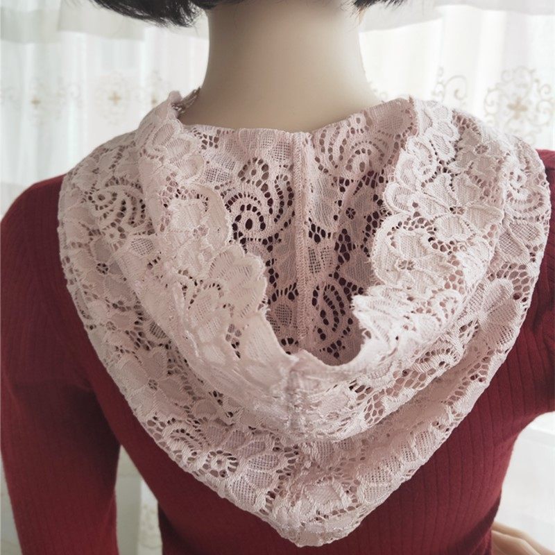 假领子连帽蕾丝小装饰性感假帽子搭配卫衣镂空女百搭毛衣打底领子,服饰配件/皮带/帽子/围巾,假领,淘宝优惠券,粉丝福利购,淘宝优惠卷