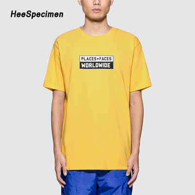 联名p+f小众潮牌纯棉短袖t恤