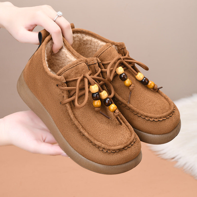冬季老北京棉鞋女加绒保暖袋鼠鞋妈妈棉靴加厚防滑女士厚底雪地靴,女鞋,时尚雪地靴,淘宝优惠券,粉丝福利购,淘宝优惠卷
