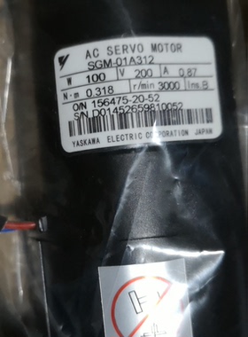 SGM-01V312 SGM-01V314 SGM-01V312S SGM-01V314S安川电机全新