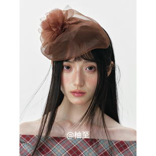 日系百搭发饰头饰潮ins 韩版 时髦复古蕾丝花朵发箍女春秋新款 夏季