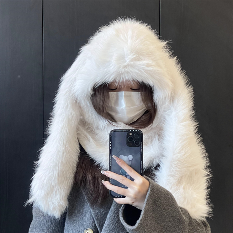 邦尼兔子耳朵帽子女大耳朵可爱