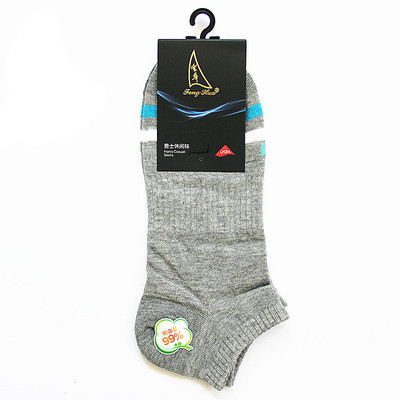 丰华3f1212男士短筒潮青年船袜