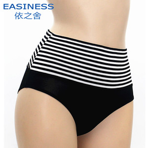 EaSinESS/依之舍 6087 女士粘纤棉高腰收腹裤内裤三角裤 一条价