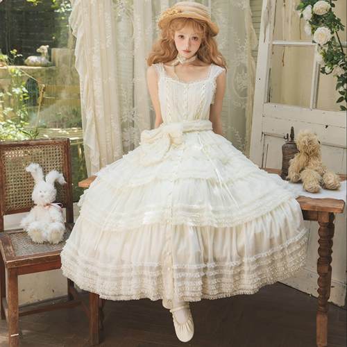 (二团新色意向金)莉莉安的夏日春日花语PH风日系Lolita洛丽塔新品