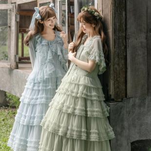 (三团快团110与120长无袖款尾款)莉莉安的夏日日系Lolita洛丽塔