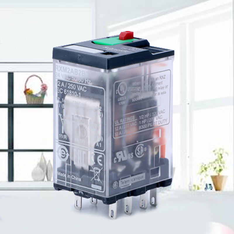 原装施耐德RXM2AB2BD 2AB2P7 2B7 2AB2F7 4AB2FD4AB2ED小型继电器