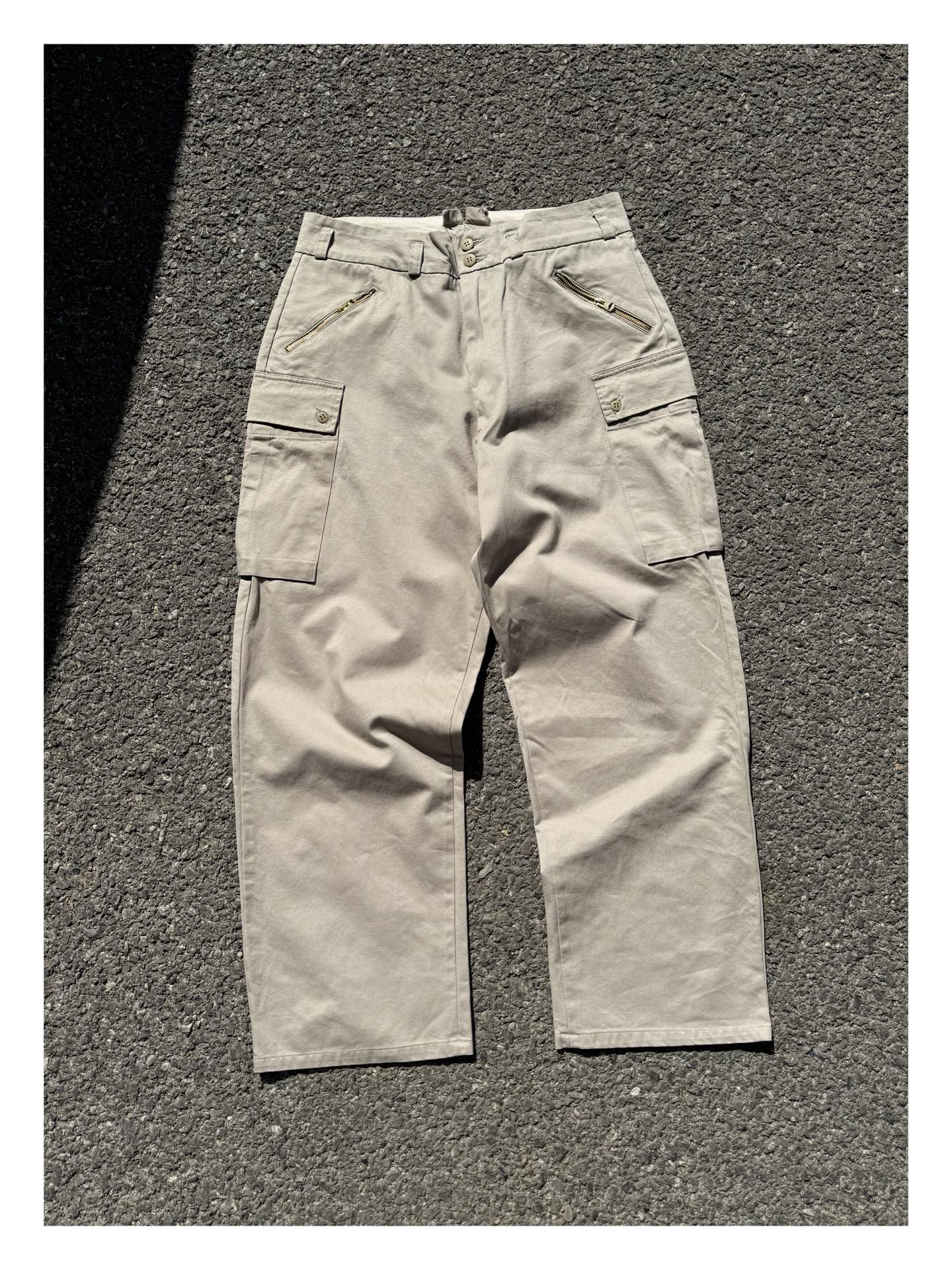 thumbnail for An underrated pair of pants! No returns! Vintage slacks Workwear military style with pocket Japanese style