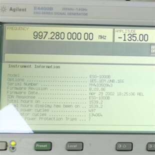 维修安捷伦E4400B信号源E4421B正常机器 成议价