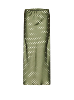 UR&DC2026春季新款高级感气质时髦个性波点图案鱼尾裙垂感半身裙