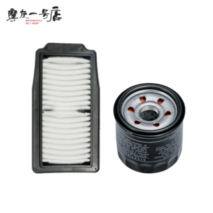 适用 GW250 SF GSX250R DL250 DR300机油滤芯组机油格过滤器空滤